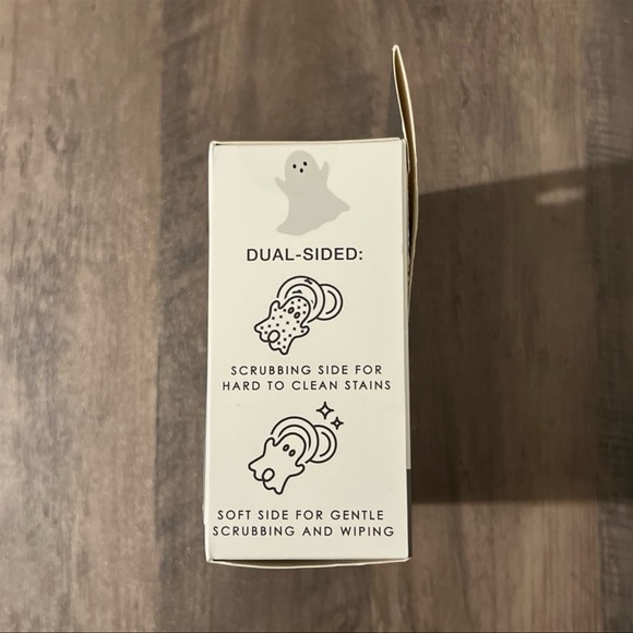 Home Goods Tjmaxx Marshall's Ghost Double Sided Halloween Kitchen Sponges Grey - Picture 2 of 5